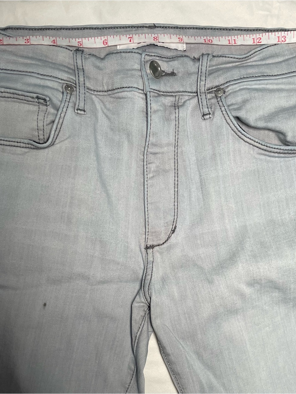 Joes Jeans The Brixton Jeans Mens Gray Slim Straight Stretch Medium Wash - Picture 4 of 8